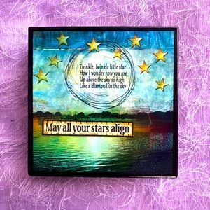 Beautiful folk art wall decor!